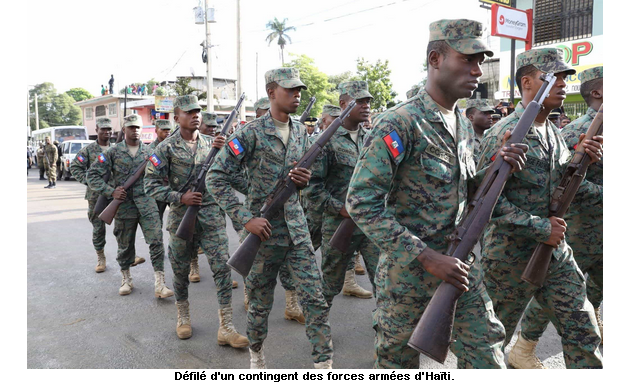 Déploiement d’un contingent des FAD’H à Fonds-Parisien